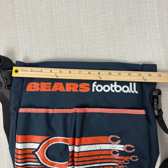 Chicago Bears Football Messenger Bag Diaper Bag - Picture 8 of 9